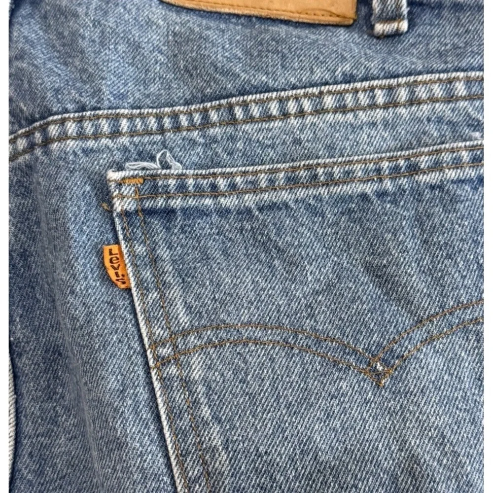 Vintage Levi's Orange Tab Men's Blue Denim Jeans Size 36 x 28‎ Measured